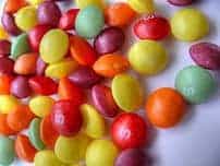 HDR image of Skittles.