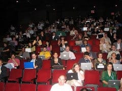 View of Mac User Audience from Stage at Jeff P...