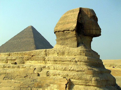 Sphinx in Cairo, Egypt