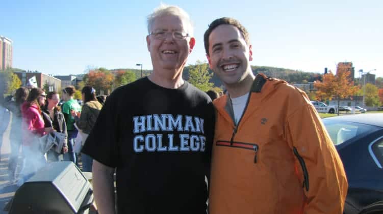 Al Vos and David Berkowitz at Binghamton University